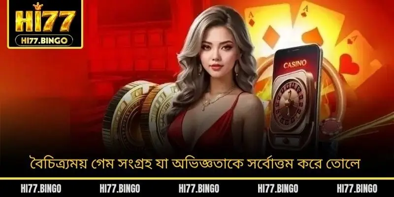 বৈচিত্র্যময় গেম সংগ্রহ যা অভিজ্ঞতাকে সর্বোত্তম করে তোলে