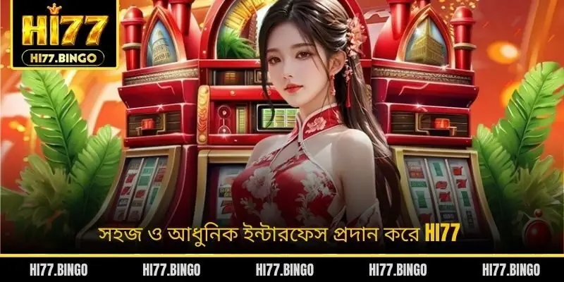 সহজ ও আধুনিক ইন্টারফেস প্রদান করে HI77