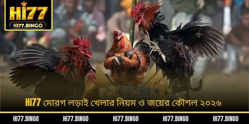 HI77 মোরগ লড়াই খেলার নিয়ম ও জয়ের কৌশল ২০২৬v